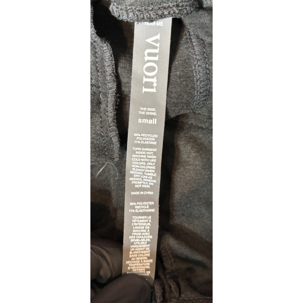 Vuori Ponto Performance Pants Mens Small Heathered Black  29" Athleisure EUC - Picture 5 of 5